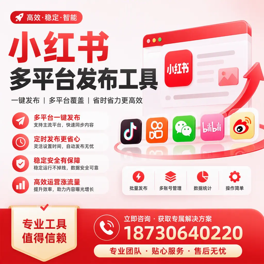 在 临沂 小红书多平台发布工具的市场前景分析