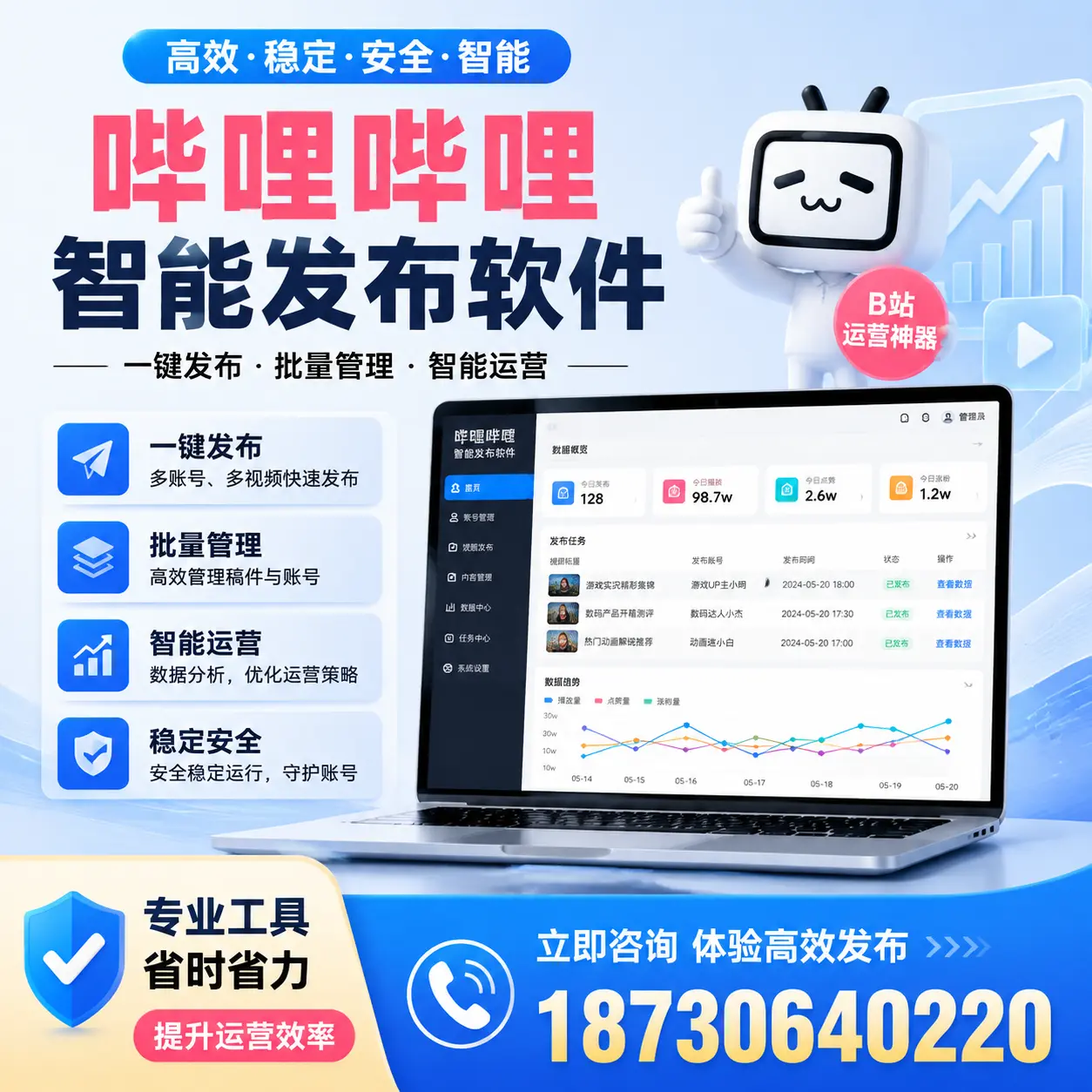 解密哔哩哔哩智能发布软件：功能与优势分析在 临沂